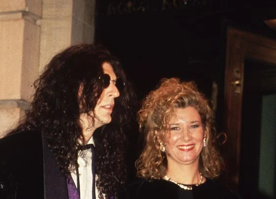 Image of Howard Stern with his first wife Alison Berns