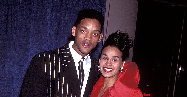 Image of Will Smith with his first wife Sheree Zampino