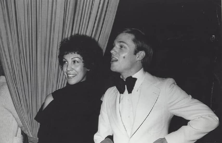 Image of Richard Thomas with his first wife Alma Gonzales